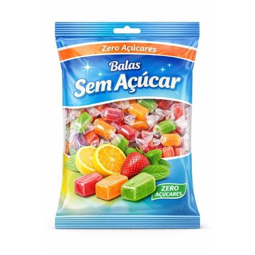 Bala Sem Açúcar pack-24