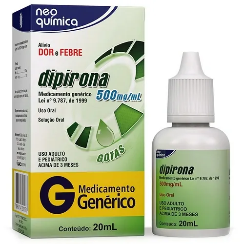 DIPIRONA GTS 20ML NEO QUIM