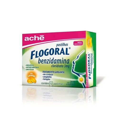 FLOGORAL LARANJA 12PAST