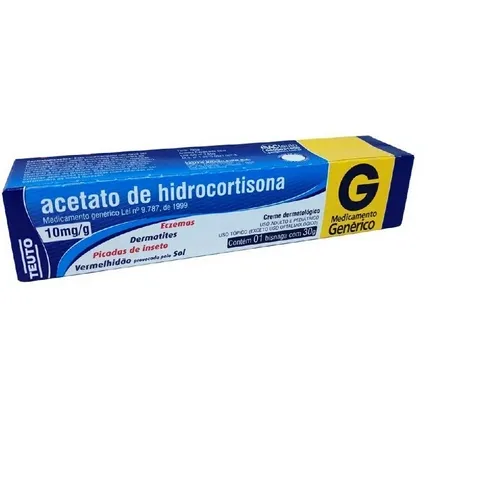 HIDROCORTISONA 10MG CR 30G TEU
