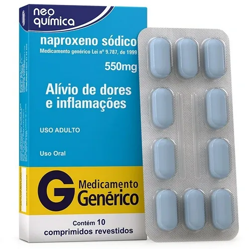 NAPROXENO 550MG 10CP NEO QUIM