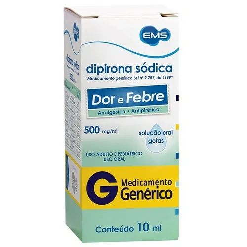 DIPIRONA GTS 10ML EMS