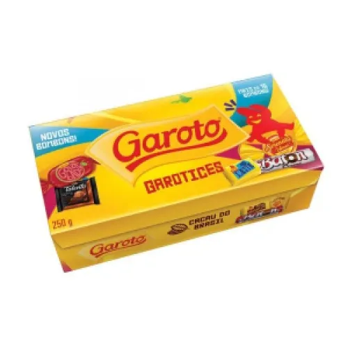 BOMBOM GAROTO SORTIDOS CX 250G