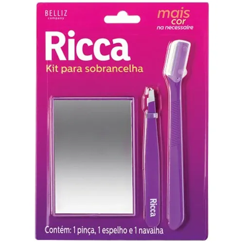 KIT SOBRANCELHA RICCA REF966