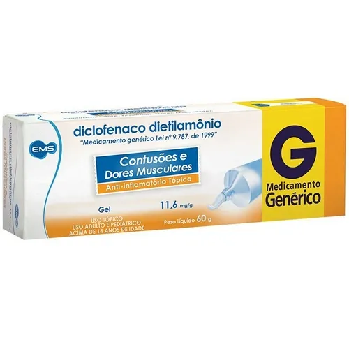 DICLOF DIETIL GEL 60G EMS