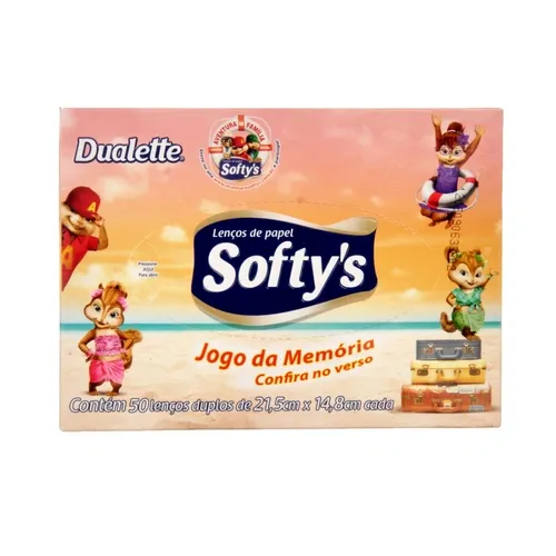 LENCO PAPEL SOFTYS FL DP KIDS