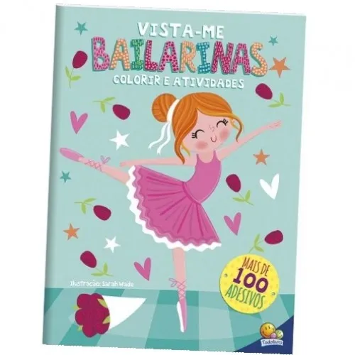 LIVRO ADESIVOS VISTA-ME BAILAR