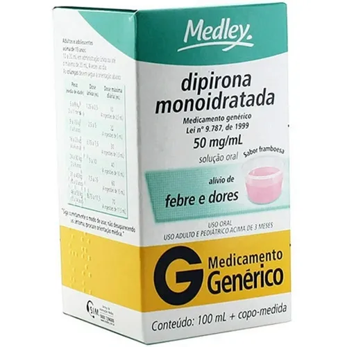 DIPIRONA SOL 100ML MEDLEY
