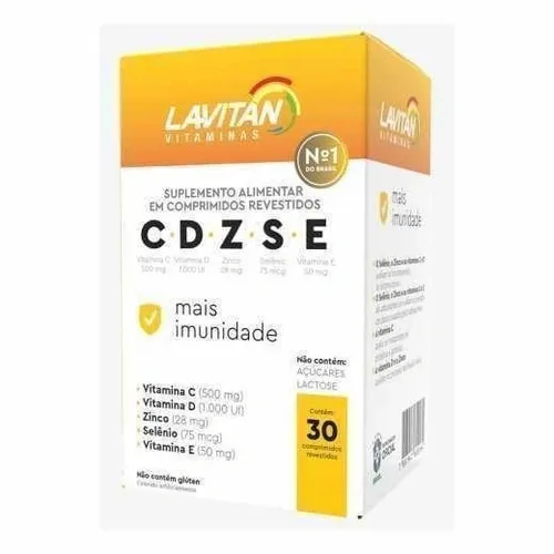 LAVITAN + IMUNI C D Z S E 30CP