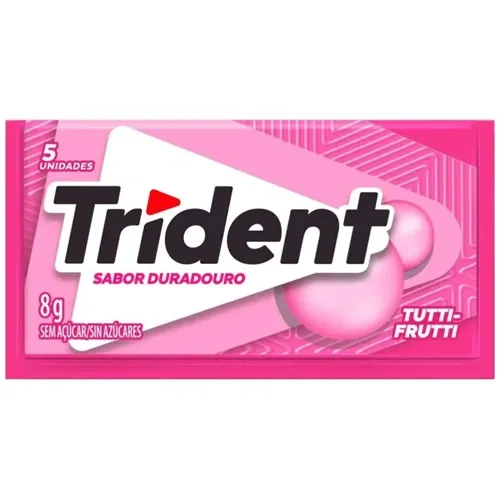 TRIDENT 5S TUTTI FRUT 8G
