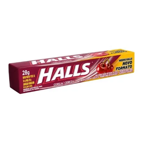 HALLS CEREJA 21XUN 28G