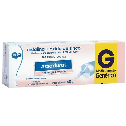 NISTATINA+OXIDO DE ZINCO POM 6