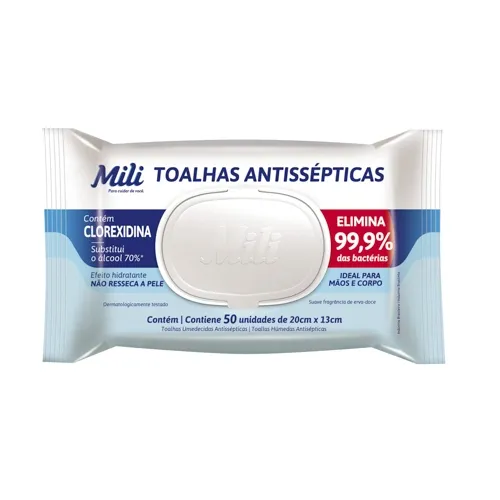 TOALHAS UMED MILI ANTISSEPTICA
